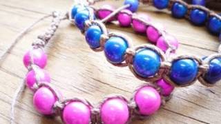 Nialaya Inspired Bracelets  A Requested Jewelrymaking Tutorial [upl. by Ydnar]