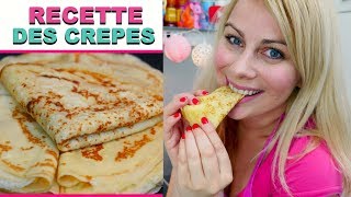 CRÊPES SUPER RECETTE INRATABLE facile et rapide ♡ VIRGINIE FAIT SA CUISINE 93 [upl. by Anawt841]