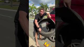 car tyre started making funny noise [upl. by Nelda]