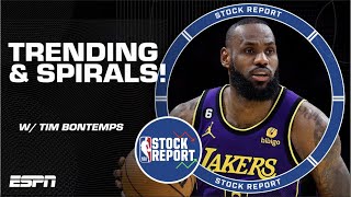 STOCK REPORT Lakers making moves amp MVP race takes a hit 👀  NBA on ESPN [upl. by Esyle]