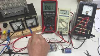 Small Project Analog Ammeter with LT6105 Current Sense Amplifier [upl. by Petta511]