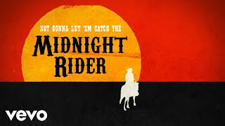 Gregg Allman  Midnight Rider Lyric Video [upl. by Sirotek637]