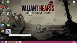 Como baixar instalar facil Valiant Hearts The Great War 2014 PC portugues [upl. by Ecnarepmet658]