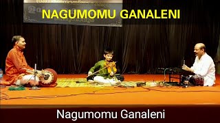 Nagumomu Ganaleni🎻Composition of saint Shri Thyagaraja in raga Abheri [upl. by Eniarda540]