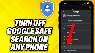 How To Turn Off Google Safe Search On Any Phone 2024 [upl. by Alli]