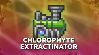 The Chlorophyte Extractinator does WAY MORE than you think  Terraria 144 [upl. by Esilec]