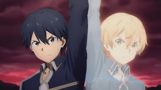 Sword Art Online Alicization – War of Underworld AMV  Rise From The Ashes [upl. by Itra]