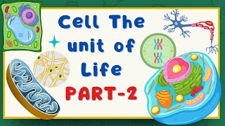 Cell The FUNDAMENTAL Unit of Life Part 2 Class 11 Biology NEET Exam Prep  IB BOARD NCERT biology [upl. by Madel]