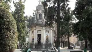 TOMBE CELEBRI DEL CIMITERO MONUMENTALE DI MILANO  3  332012 [upl. by Ativak]