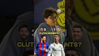 MESSI v RONALDO THE ULTIMATE SHOWDOWN 🐐 shorts football soccer [upl. by Nerro]