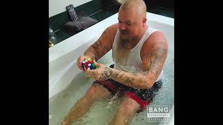 SOLVING RUBIKS CUBE IN ICE BATH  FUNNY COMEDY [upl. by Nawaj]