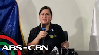 LIVE Vice President Sara Duterte holds press briefing  November 27  ABSCBN News [upl. by Alana]