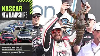 Martin Truex Jr Wins NASCAR Crayon 301 Cup Series [upl. by Nwahsir]