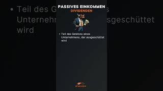 Passives Einkommen 💸 – So verdienst du mit Dividenden Geld [upl. by Leugimesoj684]