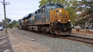 CSAO WPCA36 Southbound Through CP Woodbury Lite Power With CSX 957728 [upl. by Akinam]