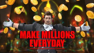 FFXIV  How To Make Millions Of Gil Everyday While Leveling [upl. by Esenaj103]