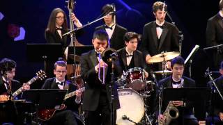 2282015 LHJF YAC  Semiahmoo Secondary Grade 12 Jazz Band quotA Warm Breezequot [upl. by Dorreg]