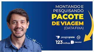 Como montar um PACOTE DE VIAGEM BARATO na Internet Montando e Pesquisando na Prática CORTES [upl. by Redford]