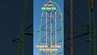 Kingda Ka Launching For One Of The Last Times Six Flags Great Adventure kingdaka [upl. by Cariotta]