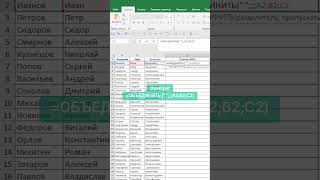 Как Объединить Тексты в Excel Простая Функция для Быстрого Слияния Данных [upl. by Foskett992]