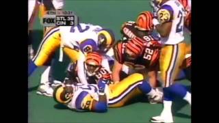 1999 Week 4 Rams vs Bengals Highlights [upl. by Ker]