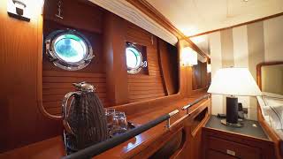 SY GITANA Perini Navi 118ft  Virtual Tour [upl. by Oneida342]