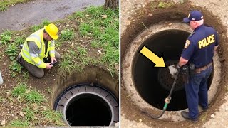 Worker Drains Sewer And Sees This Calls The Police When He Realizes What It Is [upl. by Lothario]