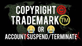 How To Save T Shirt Selling Account From Copyright amp Trademark In Bangla [upl. by Ailen287]