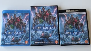 Ghostbusters Frozen Empire 4K Blu Ray amp DVD Unboxing [upl. by Ayo872]