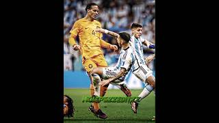 Bro Van Dijk💀  football edit worldcup2022 argentina netherlands [upl. by Daraj]