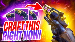 This is the Best Obtainable Hand Cannon in destiny 2 Go craft it now  Top 3 HC [upl. by Nawk]