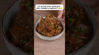 Le secret pour préparer des viandes exquises‼️🤯🤤 cooking recette delicious meat pourtoi fyp [upl. by Allisurd]