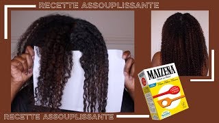 SOIN ASSOUPLISSANT et BOUCLANT pour CHEVEUX CRÉPUS🔥 [upl. by Assel]