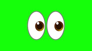 Eyes Animated Emoji in Green Screen 4K Quality  Free Download Google Drive Link [upl. by Korella]