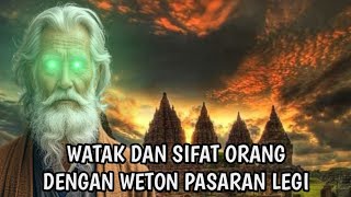 WATAK DAN SIFAT ORANG DENGAN WETON PASARAN LEGI [upl. by Flannery]