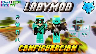 LABYMOD 30  EL MEJOR MOD PARA PVP MI CONFIGURACION DEL LABYMOD FPS BOOST [upl. by Aleedis396]