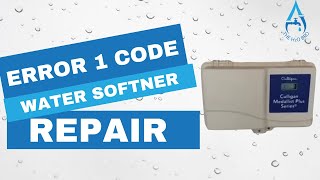 Error 1 code on Culligan Water Softener [upl. by Naniac]