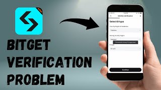 How to Fix Bitget verification problem  Bitget verify problem [upl. by Reynold276]