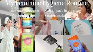 My daily feminine hygiene routine washes I use  supplements  shaving  changing underwear  etc [upl. by Selmore]