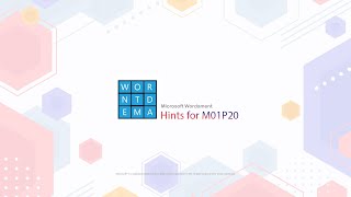 Hints for Microsoft Wordament Map 01  Puzzle 20 [upl. by Alayne300]