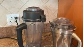 Clear Vs Vitamix Stainless Steel Container Which is better [upl. by Burgess335]