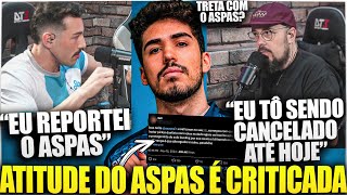 ASPAS É CRITICADO POR ATITUDE NAS RANKEDS e SPACCA EXPLICA SUA quotTRETAquot COM O ASPAS [upl. by Liliane]