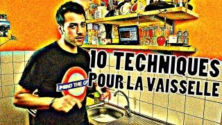 ◢ EP15 ◣ 10 Techniques pour faire la vaisselle à la main [upl. by Zahara841]