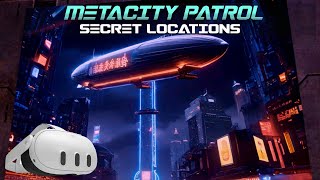 METACITY PATROL Skyliner lounge META QUEST 3 VR [upl. by Valsimot]