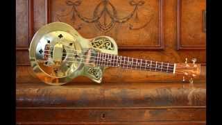 Resonator Tenor Ukulele  Mattsen Guitars [upl. by Miki]