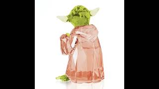 Swarovski Disney Star Wars Master Yoda Sculpture [upl. by Arin]