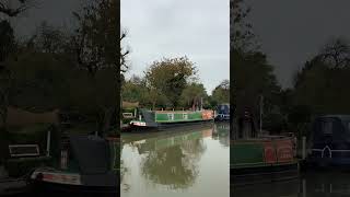 Old Working Fellows Clayton narrowboat moored up on the towpath at Stoke Bruerne on my walk canals [upl. by Deer]