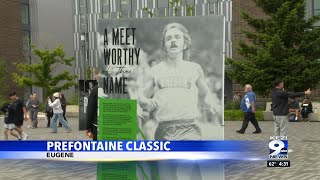 Thousands show up for the Prefontaine Classic in Eugene people share what the event means to them [upl. by Bozuwa]