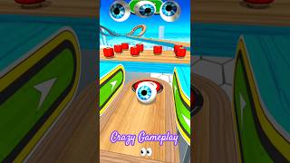 CRAZY Eye Ball Game Speedrun Challenge shorts goingballs gaming [upl. by Blackman]