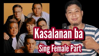 Kasalanan ba  Mennoppose Karaoke  Male Part Only [upl. by Mcmahon616]